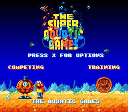 The Super Aquatic Games - SNES