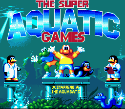 The Super Aquatic Games - SNES
