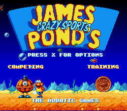 The Super Aquatic Games - SNES