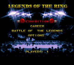 Boxing Legends of the Ring - SNES