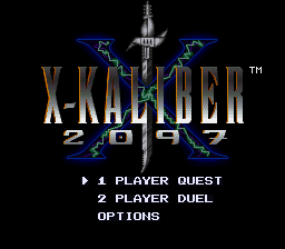 X-Kaliber 2097 - SNES