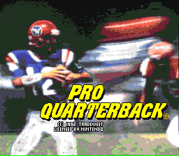Pro Quarterback - SNES