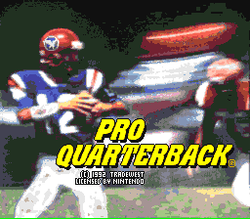 Pro Quarterback - SNES