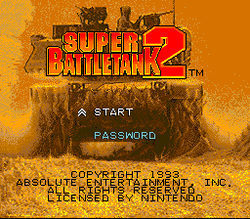 Super Battletank 2 - SNES