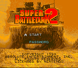 Super Battletank 2 - SNES
