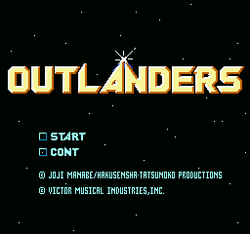 Outlanders - NES