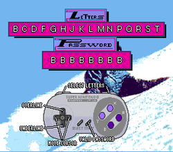 Tommy Moe's Winter Extreme: Skiing & Snowboarding - SNES