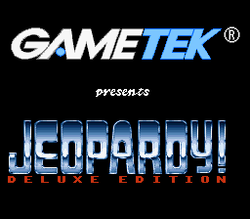 Jeopardy! Deluxe Edition - SNES