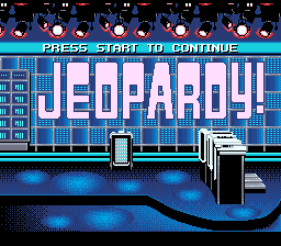 Jeopardy! Deluxe Edition - SNES