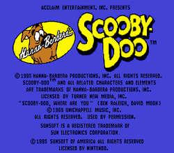 Scooby-Doo Mystery - SNES