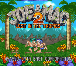 Joe & Mac 2: Lost in the Tropics - SNES