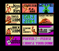 Jordan vs Bird: One on One - NES