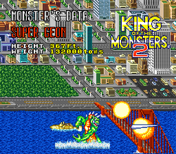 King of the Monsters 2: The Next Thing - SNES