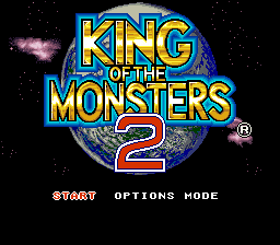 King of the Monsters 2: The Next Thing - SNES