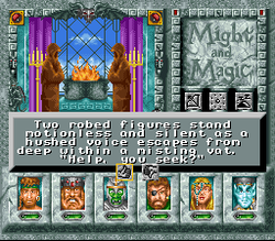 Might and Magic III: Isles of Terra - SNES