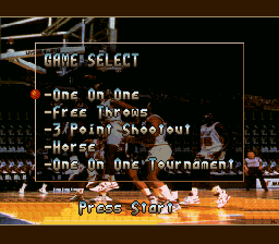 NBA All-Star Challenge - SNES