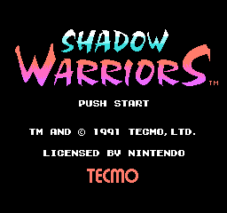 Ninja Gaiden - NES