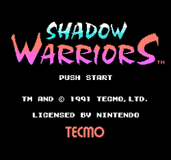 Ninja Gaiden - NES