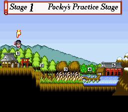 Pocky & Rocky 2 - SNES