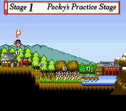 Pocky & Rocky 2 - SNES