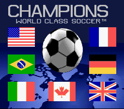 Champions World Class Soccer - SNES