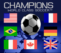 Champions World Class Soccer - SNES