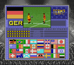 Champions World Class Soccer - SNES
