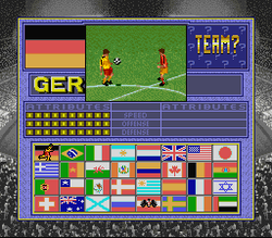 Champions World Class Soccer - SNES