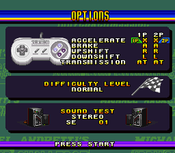 Michael Andretti's Indy Car Challenge - SNES