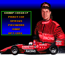 Michael Andretti's Indy Car Challenge - SNES