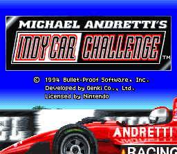 Michael Andretti's Indy Car Challenge - SNES