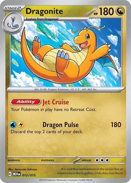 Dragonite (012/015) [McDonald's Promos 2024 Collection]