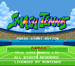 Smash Tennis - SNES