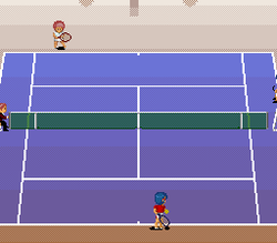Smash Tennis - SNES
