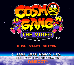 Cosmo Gang: The Video - SNES