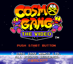 Cosmo Gang: The Video - SNES