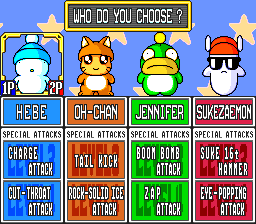 Hebereke's Popoon - SNES