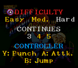 Captain America and the Avengers - SNES
