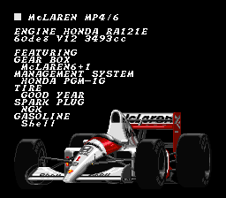 F-1 Grand Prix - SNES