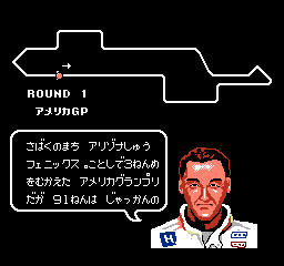 Nakajima Satoru: F-1 Hero 2 - NES
