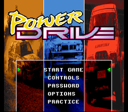 Power Drive - SNES