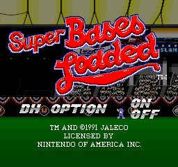 Super Bases Loaded - SNES