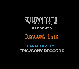Dragon's Lair - NES