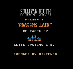 Dragon's Lair - NES