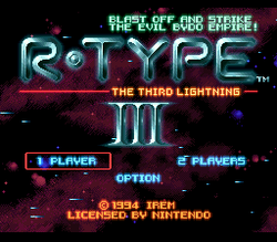 R-Type III: The Third Lightning - SNES