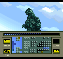 Super Godzilla - SNES