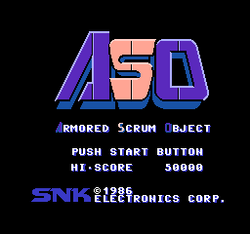 Alpha Mission - NES