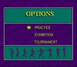 Andre Agassi Tennis - SNES