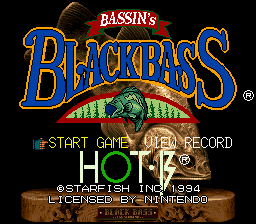 Bassin's Black Bass - SNES