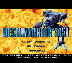 BattleTech: A Game of Armored Combat - SNES